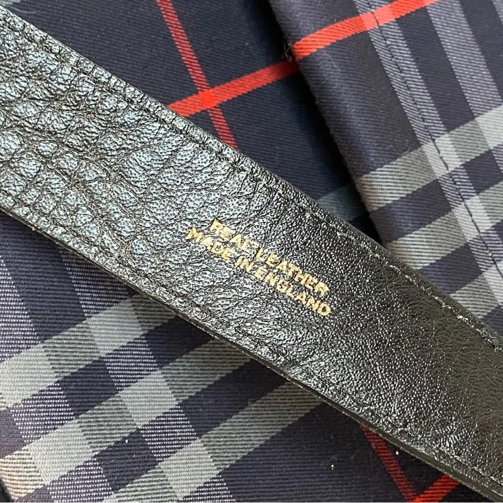 Burberry Men's Blue and Red Plaid Messenger Bag - Picture 11 of 17